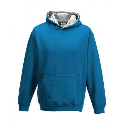 Leavers Hoodie - Blue/Heather  - (Childrens)